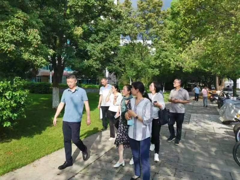 我校完成省城乡绿化美化标杆典型抽查工作