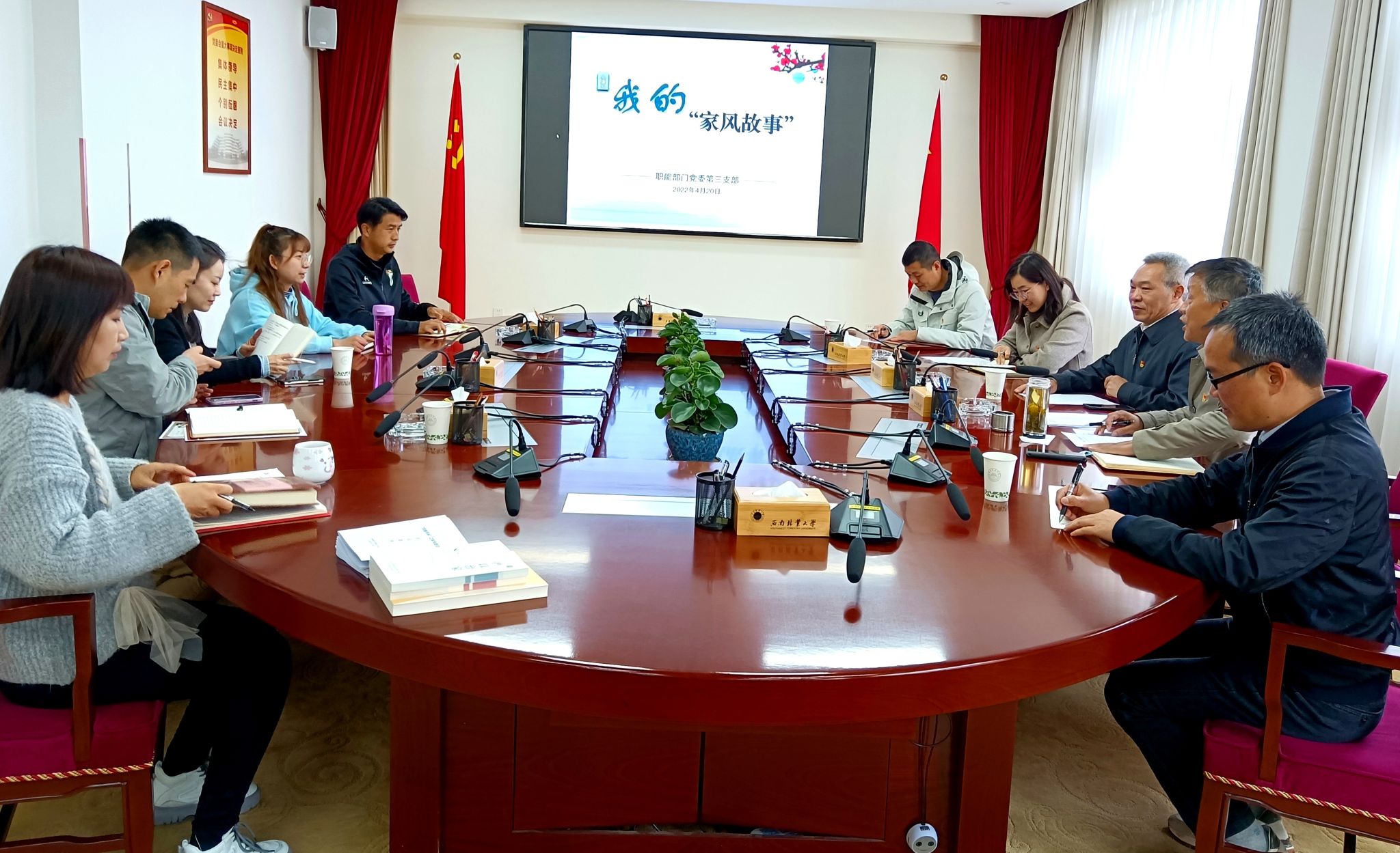 【清廉西林】职能部门党委三支部开展主题党日活动