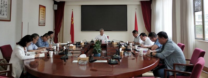 校党委书记周学斌对分管联系单位全面从严治党工作任务完成情况开展中期检查