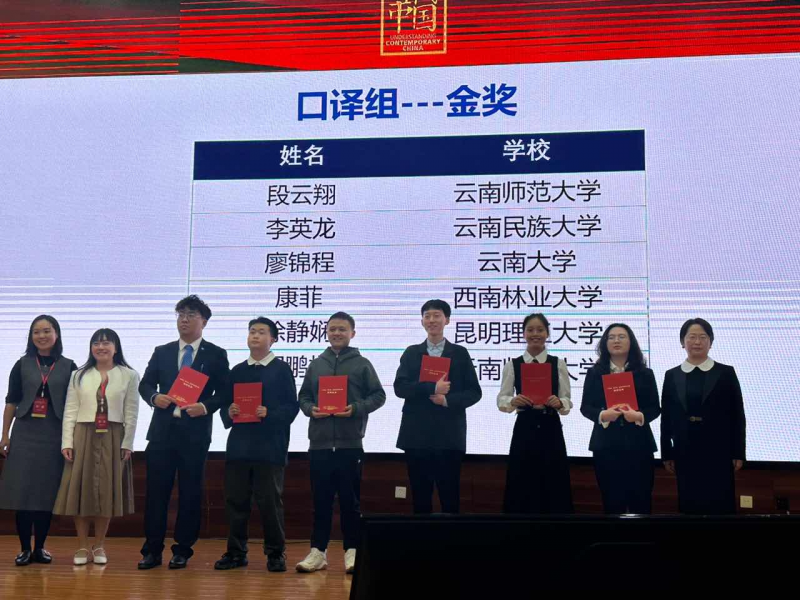 我校学子在2023年“外研社·国才杯”“理解当代中国”省级决赛中荣获佳绩