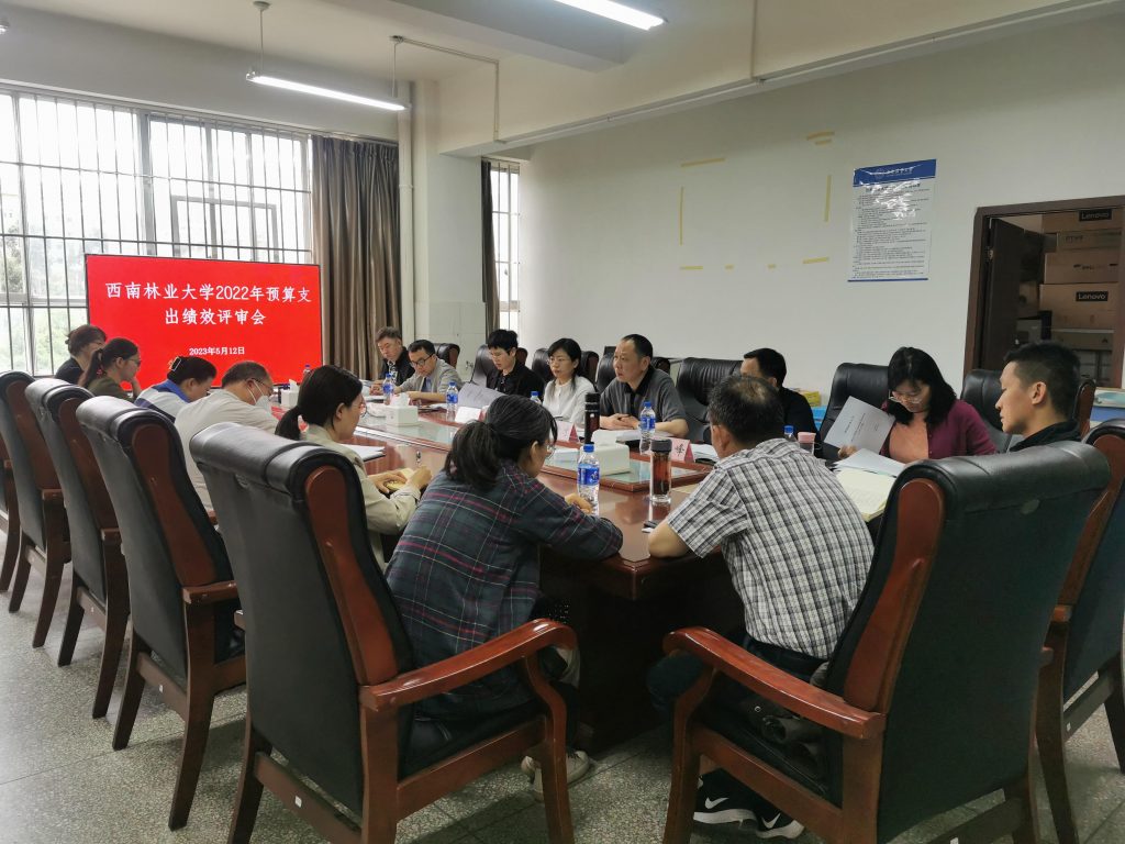 学校召开2022年预算支出绩效评审会