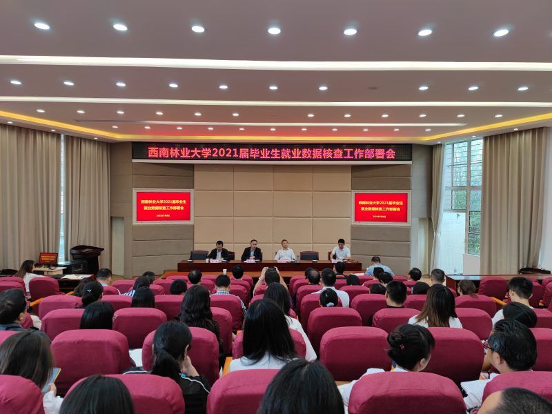 我校召开2021届毕业生就业数据核查工作部署会