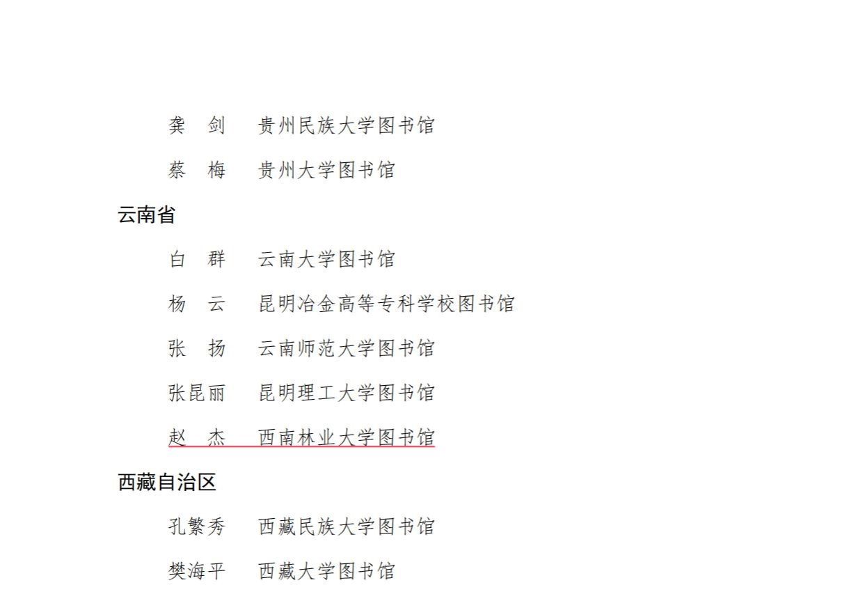 我校图书馆副馆长赵杰获教育部图指委表彰为“高校图书馆榜样馆员”