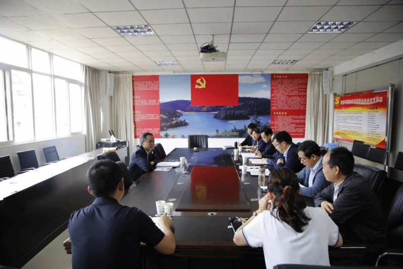 校长走访调研生态与环境学院、湿地学院党建与业务工作