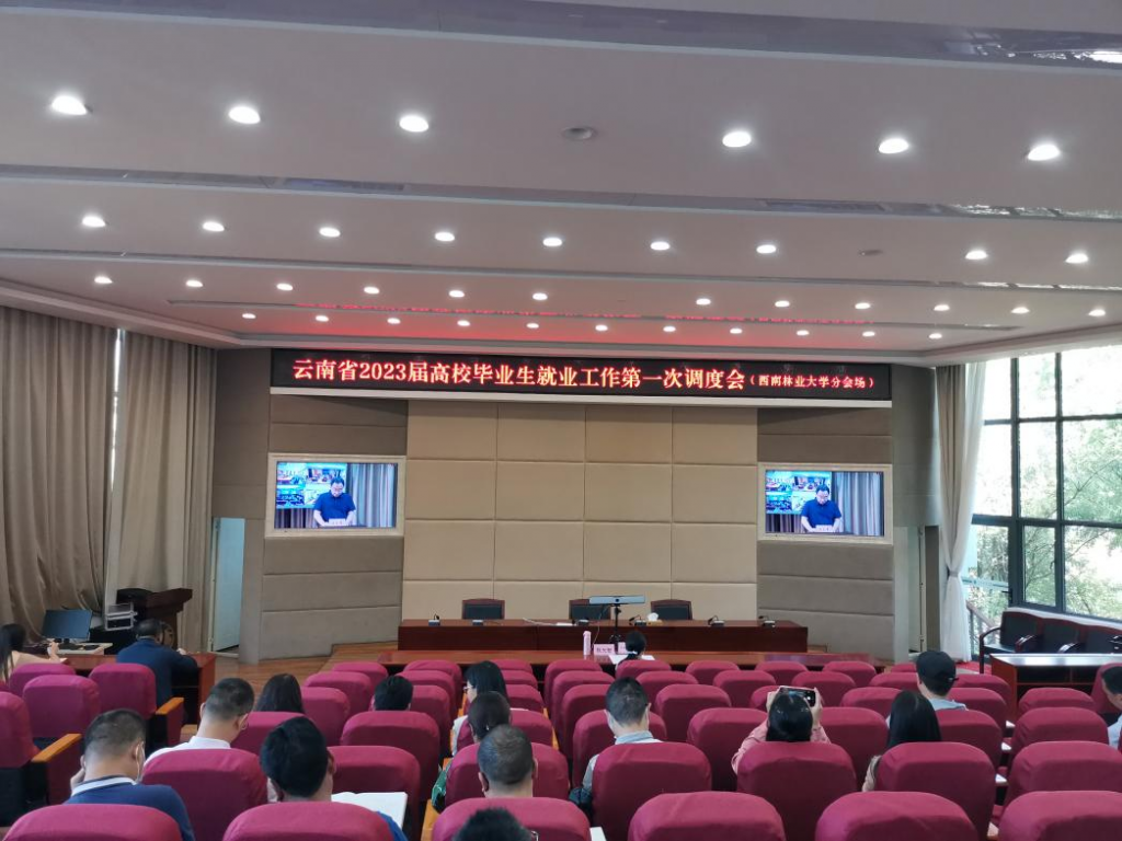 学校组织参加全省2023届高校毕业生就业工作第一次调度会
