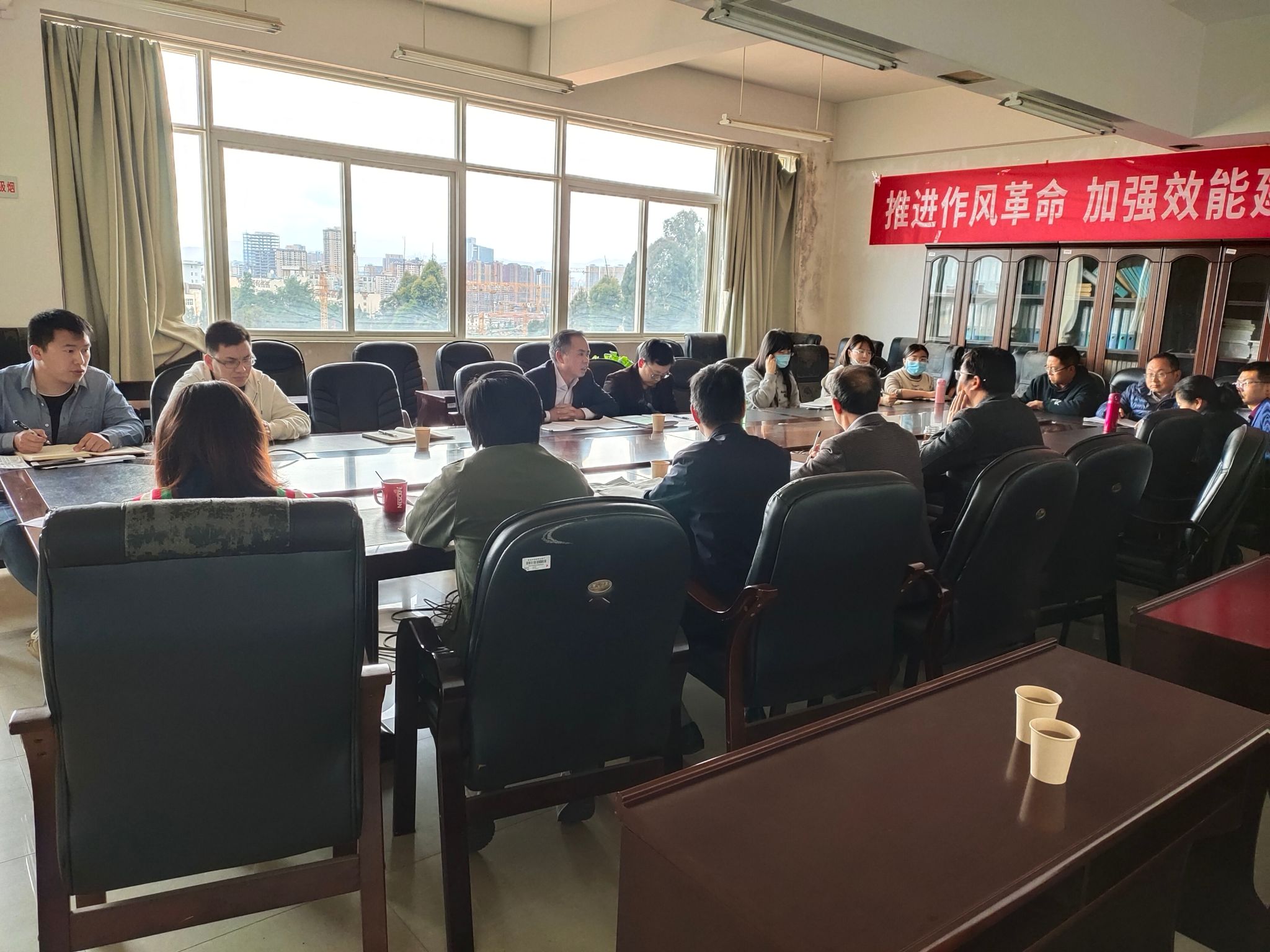 校长到分管联系部门学院调研